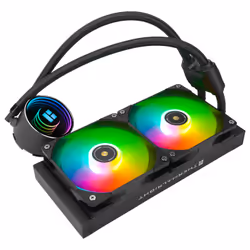 Thermalright Frozen Notte 240 BLACK ARGB Processeur Liquid cooling kit 12 cm Noir 1 pièce(s) - Vue supplémentaire 7