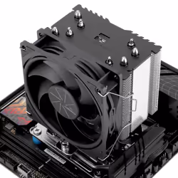 Thermalright Assassin X 90 SE V2 Processeur Refroidisseur d'air 9 cm Noir - Vue supplémentaire 8