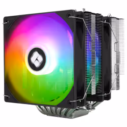 Thermalright Phantom Spirit 120 SE ARGB, Refroidisseur d'air, 12 cm, 66,17 cfm, Noir