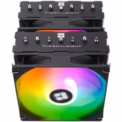 Thermalright Phantom Spirit 120 SE ARGB Processeur Refroidisseur d'air 12 cm Noir 1 pièce(s) - Vue supplémentaire 5