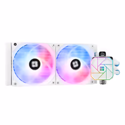 Thermalright AQUA ELITE 240 WHITE ARGB V3, Kit de refroidissement du liquide, 12 cm, 3300 tr/min, 25,6 dB, 66,17 cfm, Blanc