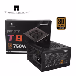 Thermalright TB-750S unité d'alimentation d'énergie 750 W 20+4 pin ATX ATX Noir