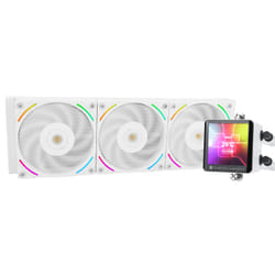 Thermalright Frozen Vision 360 Boitier PC, Processeur Refroidisseur de liquide tout-en-un 12 cm Blanc 1 pièce(s)