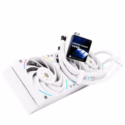 Thermalright Frozen Vision 360 Boitier PC, Processeur Refroidisseur de liquide tout-en-un 12 cm Blanc 1 pièce(s)