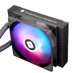 Thermalright AQUA ELITE 120 BLACK ARGB V3 système de refroidissement d'ordinateur Processeur Kit de refroidissement du liquide 12 cm Noir 1 pièce(s) - Vue supplémentaire 4