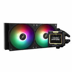 Thermalright Frozen Warframe 240 Boitier PC, Processeur Refroidisseur de liquide tout-en-un 12 cm Noir 1 pièce(s)