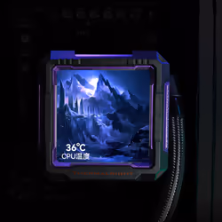 Thermalright Frozen Warframe PRO 360 Processeur Refroidisseur de liquide tout-en-un 12 cm Noir 1 pièce(s) - Vue supplémentaire 5