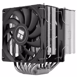 Thermalright Royal knight 120 SE, Refroidisseur d'air, 12 cm, 1500 tr/min, Noir, Argent