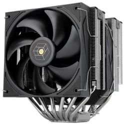 Thermalright Royal knight 120 Processeur Refroidisseur d'air 12 cm Noir, Argent
