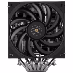 Thermalright Royal knight 120 Processeur Refroidisseur d'air 12 cm Noir, Argent