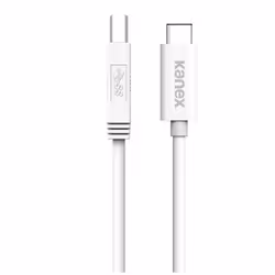 Kanex KU3CSB111M, 1,2 m, USB C, USB B, USB 3.2 Gen 1 (3.1 Gen 1), Mâle/Mâle, Blanc