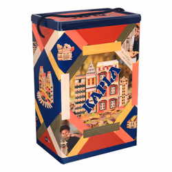 Kapla BAS4, Elements de jeu de construction, 2 an(s), Bois, 200 pièce(s), 3 kg