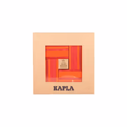 Kapla 40 Rouge Et Orange + Livre