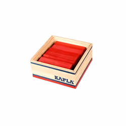 Kapla Carrés 40 Rouge, 3 an(s), Bois, 40 pièce(s), 830 g