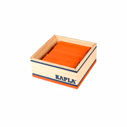 Kapla Carrés 40 Orange, 3 an(s), Bois, 40 pièce(s), 830 g