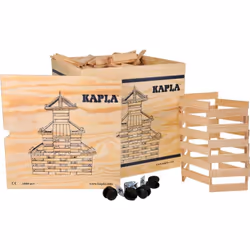 Kapla Pack 1000, 3 an(s), Bois, 1002 pièce(s), 19 kg