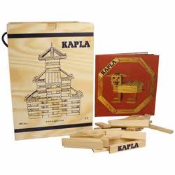 Kapla Assortiment Mallette 280 Planches, 3 an(s), Bois, 281 pièce(s), 3 kg