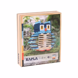 Kapla 80.0018, Elements de jeu de construction, 2 an(s), Bois de pin, 120 pièce(s)