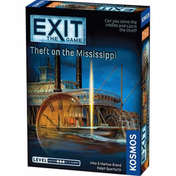Thames &amp; Kosmos EXIT: Theft on the Mississippi, Jeu de société, Stratégie, 12 an(s), 60 min, Jeu familial