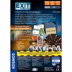 Thames & Kosmos EXIT: Theft on the Mississippi Jeu de société Stratégie