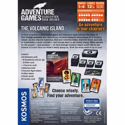 Thames & Kosmos Adventure Games: The Volcanic Island Jeu de société Stratégie