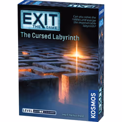 Thames & Kosmos EXIT: The Cursed Labyrinth, Jeu de société, 10 an(s), 60 min, Jeu familial