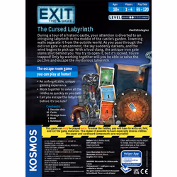 Thames & Kosmos EXIT: The Cursed Labyrinth Jeu de société