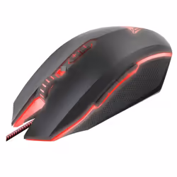 Patriot Memory V530, Optique, USB Type-A, 4000 DPI, Noir, Rouge