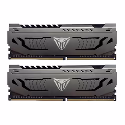 Patriot Memory Viper Steel PVS416G320C6K, 16 Go, 2 x 8 Go, DDR4, 3200 MHz, 288-pin DIMM