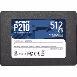 Patriot Memory P210, 512 Go, 2.5", 500 Mo/s