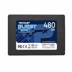 Patriot Memory Burst Elite, 480 Go, 2.5", 450 Mo/s, 6 Gbit/s