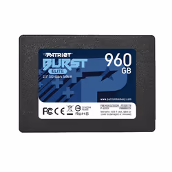 Patriot Memory Burst Elite, 960 Go, 2.5", 450 Mo/s, 6 Gbit/s