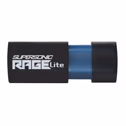 Patriot Memory Supersonic Rage Lite, 32 Go, USB Type-A, 3.2 Gen 1 (3.1 Gen 1), 180 Mo/s, Slide, Noir, Bleu