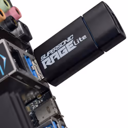 Patriot Memory Supersonic Rage Lite lecteur USB flash 32 Go USB Type-A 3.2 Gen 1 (3.1 Gen 1) Noir, Bleu - Vue supplémentaire 5