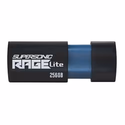 Patriot Memory PEF256GRLB32U, 256 Go, USB Type-A, 3.2 Gen 1 (3.1 Gen 1), 120 Mo/s, Slide, Noir, Bleu
