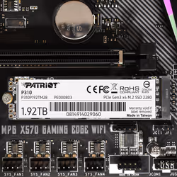 Patriot Memory P310 M.2 1,92 To PCI Express 3.0 NVMe - Vue supplémentaire 6