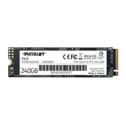 Patriot Memory P310 M.2 240 Go PCI Express 3.0 NVMe