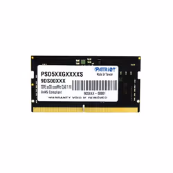 Patriot Memory Signature PSD516G480081S, 16 Go, 1 x 16 Go, DDR5, 4800 MHz, 262-pin SO-DIMM