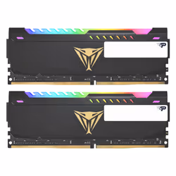 Patriot Memory Viper Steel RGB PVSR464G360C8K module de mémoire 64 Go 2 x 32 Go DDR4 3600 MHz