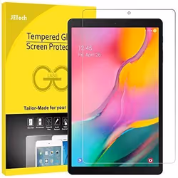 JETech Protection Écran Compatible Galaxy Tab A 10.1 2019 (SM-T510/T515) Film de Protection en Verre Trempé