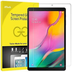 JETech Protection Écran Compatible Galaxy Tab A 10.1 2019 (SM-T510/T515) Film de Protection en Verre Trempé