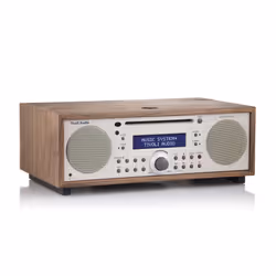 Tivoli Audio Music System BT Numérique AM, FM Beige, Noyer Lecture de MP3