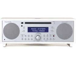 Tivoli Audio Music System+ Système micro audio domestique Argent, Blanc