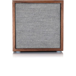 Tivoli Audio CUBE Enceinte portable stéréo Gris, Noyer