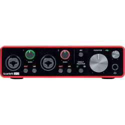 Focusrite SCARLETT 2I2 3RD GENERATION Enregistrement d'interfaces audio