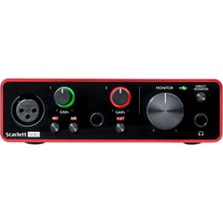 Focusrite SCRALETT SOLO 3RD GENERATION Enregistrement d'interfaces audio