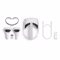 META Quest 2 Casque de visualisation dédié Blanc - Vue supplémentaire 5
