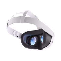 META Quest 3 Casque de visualisation dédié 515 g Noir, Blanc