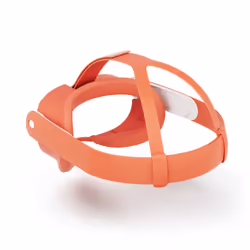 META Protection faciale Quest 3 et sangle de maintien (Orange sanguine)