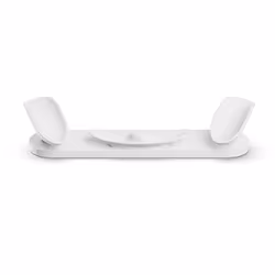 META Station de charge Quest 3, Socle de chargement, Affichage monté sur le casque, Blanc, META, Meta Quest 3 Touch Plus Cont ...